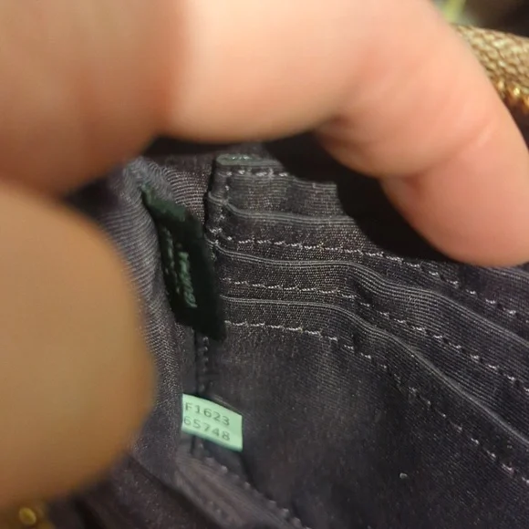 Coach Tan Signature Wristlet - Picture 9 of 9